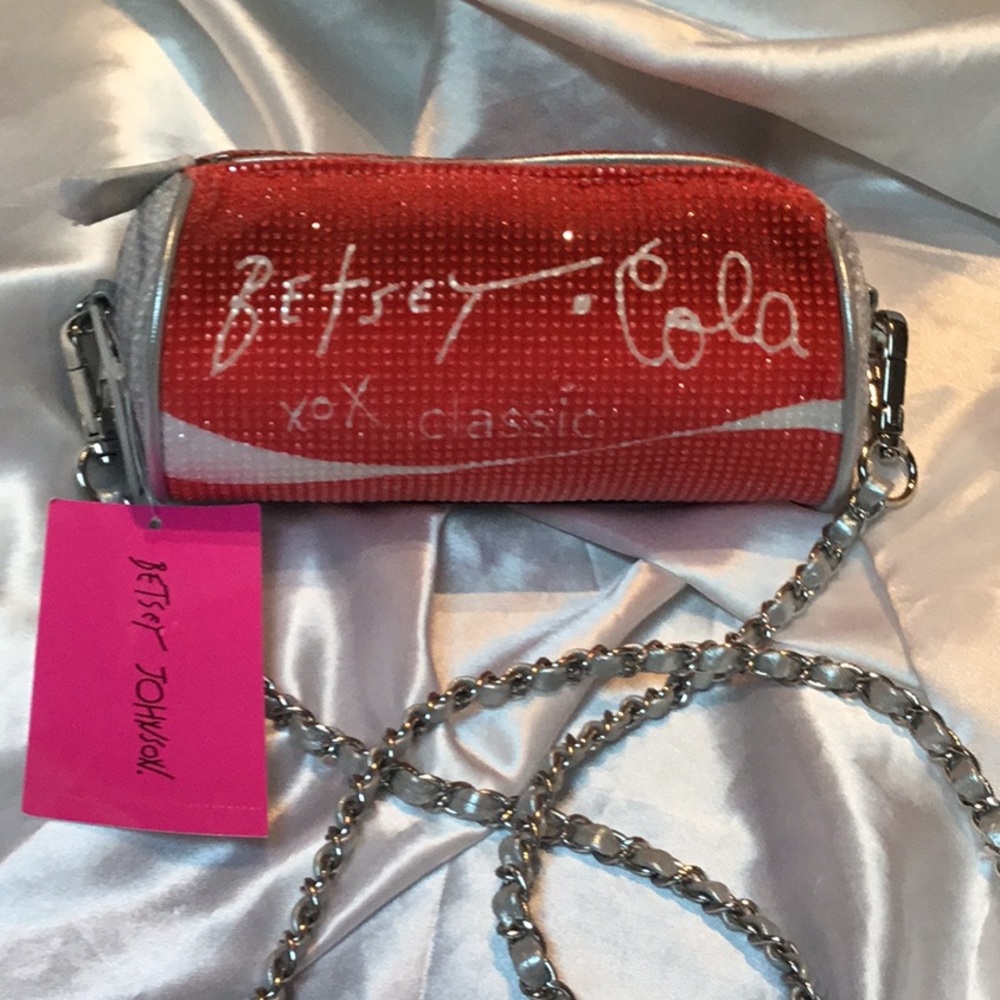 COPY - BETSEY JOHNSON KITSCH COLA RHINESTONE CROSSBODY